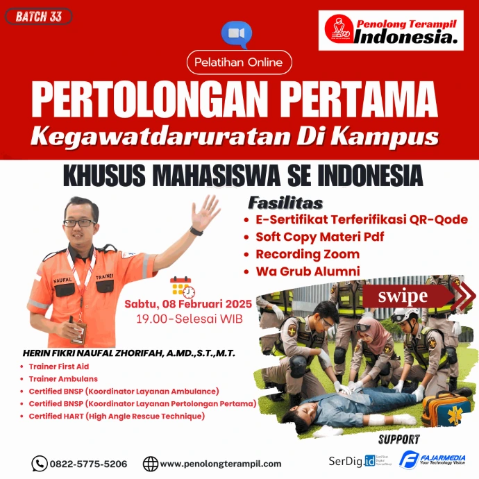 Pelatihan Pertolongan Pertama